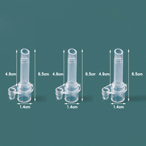 Universal Fit 50mm BPA-Free Food Grade Silicone Hose for Reusable Baby <b>Bottles</b> & Straws - Transparent, Durable, Latex-Free - Product Image 3