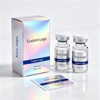 Personnalisez votre marque : flacon de 3 ml, emballage personnalisé pour peptides, petite boîte de rangement, conteneur pour flacons, boîte d'expédition
