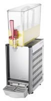Distributeur de jus de fruits électrique avec moteur, haute productivité, construction en plastique, robinet inclus