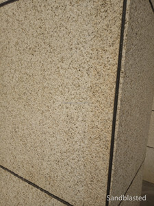 Encimera de Cocina de Piedra Beige Dorada G682, Revestimiento de Granito para Paredes y Barra de Cocina - Product Image 1