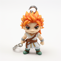 Llavero de PVC 3D Personalizado con Figura de Acción - Colgante de Anime Personalizado para Mochila, Coche y Decoración de Regalos