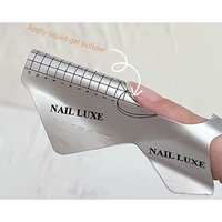 Gel UV de haute qualité avec logo personnalisé constructeur d'extension d'ongles couleur claire liquide en bouteille en gros
