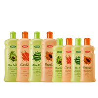 UUKKG Marque Privée Soins Corporels 100% Naturel Beurre Corporel Apaisant Éclaircissant Hydratant Lait Corporel Pêche Papaye Lait de Coco