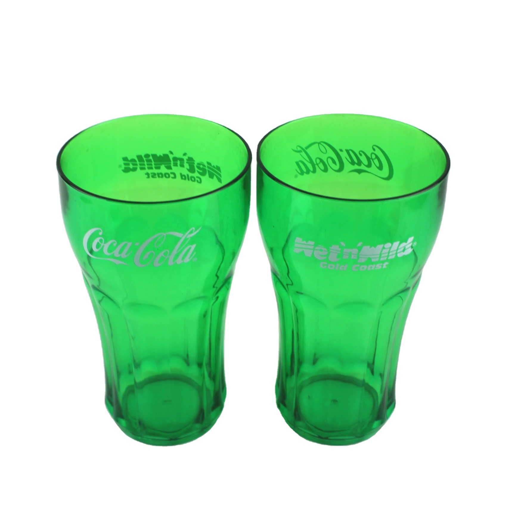 Красный пластиковый тумблер для ресторана с кокой-кокой, чашки 20 унций