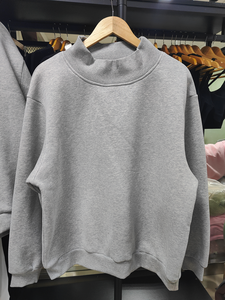 Felpa Stile Varsity con Collo a Lupetto e Design a Collo Largo, Forma Ampia e Squadrata Oversize, Prodotta con Supporto per Controllo Qualità e Brand Awareness - Product Image 6