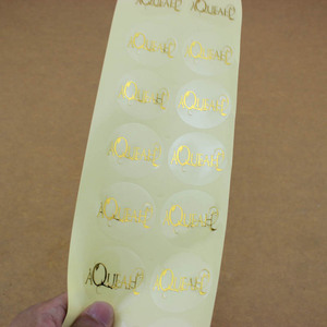 Etiquetas adhesivas de papel de aluminio de oro rosa con logotipo redondo, Kraft pegatina de pared, libro, etiqueta de Jeans para niños para tarros de miel - Product Image 6