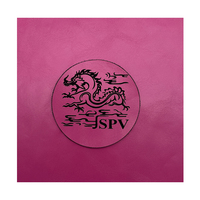 Cuir brillant Laser Blancs Portefeuille Coaster Porte-clés Journaux Laserable Similicuir Cutter Gravure Feuilles