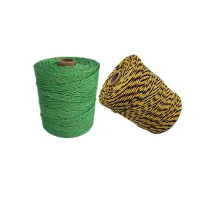 Pasture Poly Wire Valla eléctrica alimentada Solar 2mm 2,5mm 3mm 3,5mm naranja azul Poly Rope