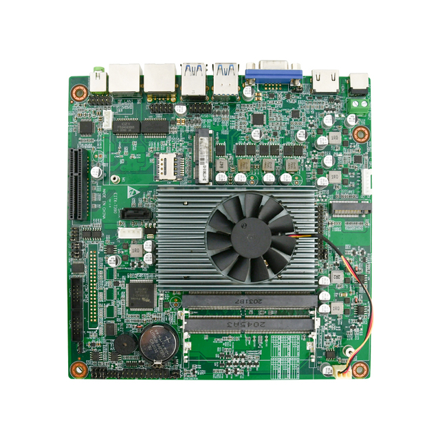 New Intel N100 N97 DDR4 Double Channel SATA 2x LAN 6 RS232 COM Industrial Server Low-Power Mini-ITX Motherboard