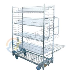 Multifunctionele Stalen Elektrische Order Picking Karren Voor Magazijn Magazijn Draad Mesh Order Picking <span class=keywords><strong>Trolley</strong></span> - Product Image 1