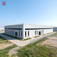 Entrepôt industriel en structure métallique préfabriquée ZTSS, bâtiment métallique moderne avec certification CE et dimensions personnalisées