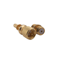 MOCO série L5 10-32 Connecteur coaxial 10-32 Montage en acier inoxydable vers connecteur BNC