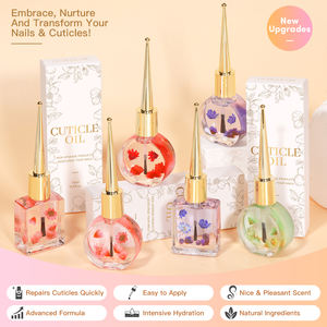 Óleo de Cutícula com Logotipo Personalizado Private Label Cuidado de Unhas Reparação de Cutículas Óleo Natural Orgânico para Unhas Óleo de Cutícula Perfumado com Flores Reais - Product Image 5