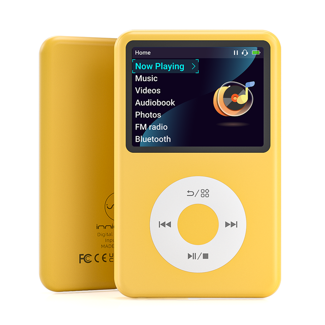 2025 New Trends 128GB Hi-Res Audio MP3 Music Player Long Battery Life Supports 21 Music Formats Including WAV FM Radio E Reader