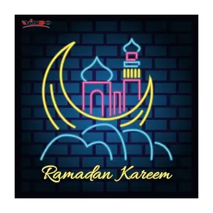 Venta al por mayor Led Logo Light Neon Sign Custom Made NO MOQ Dropshipping Ramadan Neon sign