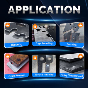 RAYMAX Kratzerentfernungs- und Entgratungsmaschine für Metall- und Stahloberflächen, Polier- und Schleifmaschine - Product Image 5