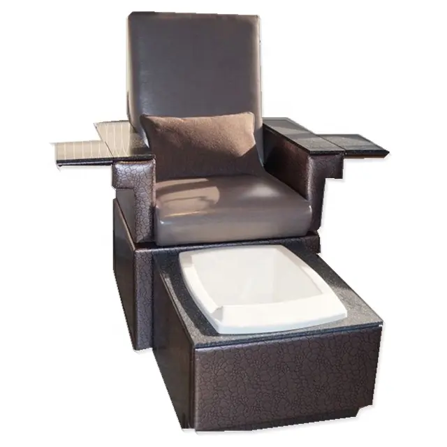 Salone di bellezza del chiodo di Lusso termale del piede di massaggio no idraulico pediluvio sedia pedicure sedia