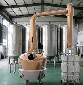 Kit per la produzione di vino alcolico pentola in rame Still Lynn Arm whisky Brandy Vodka attrezzatura per la distillazione - Product Image 4