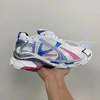 Baskets de créateur automne rétro à plateforme pour hommes et femmes, style Dad Shoes, à semelle en mesh, souples, antidérapantes, résistantes à l'usure, pour la course et le quotidien