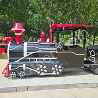 Vente populaire mini train à vapeur antique mini train électrique sans rail de haute qualité à vendre