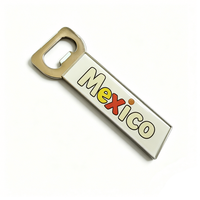 Abridor de Botellas Magnético de Metal Personalizado con Diseño de Recuerdo Turístico de México, Ibiza, Londres, Mallorca, para Regalo Promocional