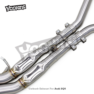 Sistema de <span class=keywords><strong>escape</strong></span> ODM Valvetronic para <span class=keywords><strong>Audi</strong></span> <span class=keywords><strong>SQ5</strong></span> 8R/FT 3,0 T 2016-2024 motor deportivo con válvula Catback silenciador sonido activo piezas de coche - Product Image 3