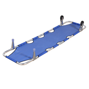 Camilla de rescate médico de buena calidad Camilla plegable doble Camilla plegable de hospital portátil - Product Image 4