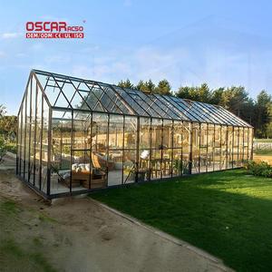<span class=keywords><strong>Solarium</strong></span> en verre courbé en aluminium sur mesure de haute qualité, idéal pour les cours arrière, les patios, les jardins, les vérandas - Product Image 1