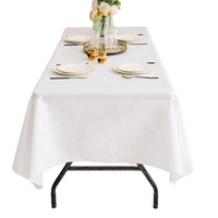 Nappe de table imperméable à motif à carreaux en fibre élastique de polyuréthane brossé (spandex) 110g, vente en gros