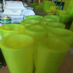 Feuille de plastique PU durable, <span class=keywords><strong>plaque</strong></span> OEM, épaisseur 1-5 mm, film en <span class=keywords><strong>caoutchouc</strong></span> PU, élastomère polyuréthane transparent, rouleau de 2 mm - Product Image 5