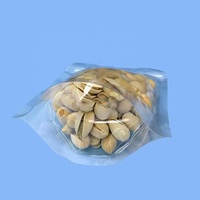 Sac refermable transparent de qualité alimentaire 9*13+3cm, étanche, avec fermeture éclair, pochette en plastique refermable pour l'emballage des collations