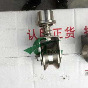 Roues de rouleau de porte coulissante de conception moderne d'Inox de fer de l'acier inoxydable 304/201 <span class=keywords><strong>pour</strong></span> la porte coulissante résistante d'hôtel - Product Image 5