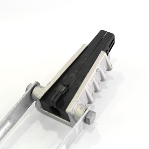 Abrazadera de Acero Aislada Tipo Cuña para Cable Eléctrico, Accesorio Sin Desforre, Tipo CLIP - Product Image 2
