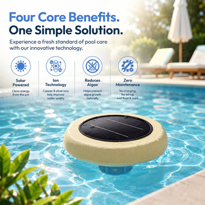 Ioniseur d'eau solaire en cuivre durable, sans produits chimiques, haute efficacité, garantie 5 ans, <span class=keywords><strong>pour</strong></span> grandes piscines extérieures - Product Image 4