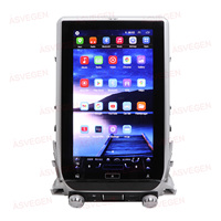 Lecteur DVD stéréo de voiture Android 12 13.3 ''pour Toyota Land Cruiser 9 2016-2020 avec Navigation GPS de voiture