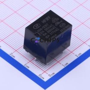HF3FF/009-1ZST Power Relay Through hole Component (THT),15.2x19mm Relay 9V 1 Changeover: 1C (SPDT-Changeover)::: 5 360mW - Product Image 1