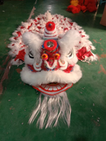 Costume de danse du lion chinois, taille normale, performance chinoise, culture chinoise, danse du lion, danse du lion pour deux personnes, performance pour adultes