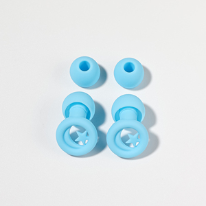 Hot Sales Reusable Foldable Intrinsically Safe Silicone Noise Reduction Noise Cancelling Sleeping Ear <b>Plugs</b> for Sleep - Product Image 3