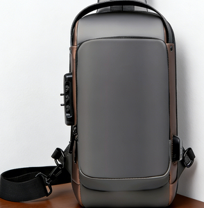 Bolsa Transversal Masculina Esportiva Impermeável Durável da Moda 2025, Mais Vendida, com Logotipo Personalizado, USB e Antifurto para Motocicleta - Product Image 6