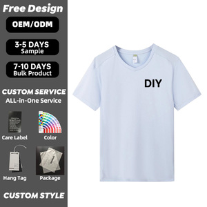 75%Cotton 25%Sorona Quick Dry Cotton Solona Shirt Men Heavy Cotton Plain Active Wear T Shirt Baggy Leisure Running Shirts - Product Image 2