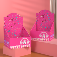 Caja de Exhibición de Papel para Snacks de Supermercado con Logotipo Personalizado, Caja de Cartón para Bebidas Energéticas