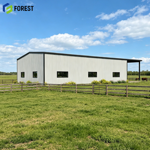Almacén de Estructura de Acero Modular de Ingeniería Personalizada, Instalación Comercial Prefabricada de Gran Envergadura para Almacenamiento de Carga - Product Image 1