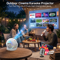Projecteur intelligent portable SYTA 3-en-1 KTV+Jeu+LLTV U6 200ansi Mini projecteur de jeu