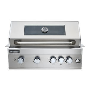 Barbecue à gaz moderne en acier inoxydable pour l'extérieur Style de cuisine villa intégrée - Product Image 2