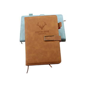 Tùy chỉnh A5 học tập máy tính xách tay dày mềm PU da Tạp Chí 200 A4 Sheets notepad giấy quà tặng sinh viên đại học ghi lại PP - Product Image 2