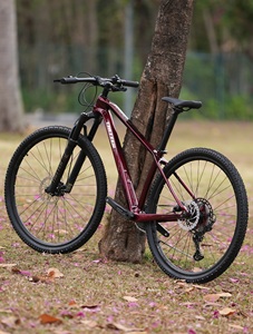 Bicicleta de Montaña Twitter 29er de Fibra de Carbono, Transmisión <span class=keywords><strong>XT</strong></span> de 24 Velocidades, Frenos de Disco Hidráulicos MT200, Bicicleta de Montaña Ligera de Carbono para Adultos - Product Image 3