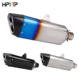 Hochleistungs Motorrad Renn Auspuff System 51MM Kaliber Universal Auspuff - Product Image 6