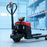 Transpalette électrique avec balance et imprimante en option Transpalette électrique alimenté par batterie au lithium de 2 tonnes