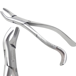 Forceps d'extraction dentaire en acier inoxydable à motif anglais, instruments chirurgicaux dentaires professionnels, fournisseur en gros - Product Image 2