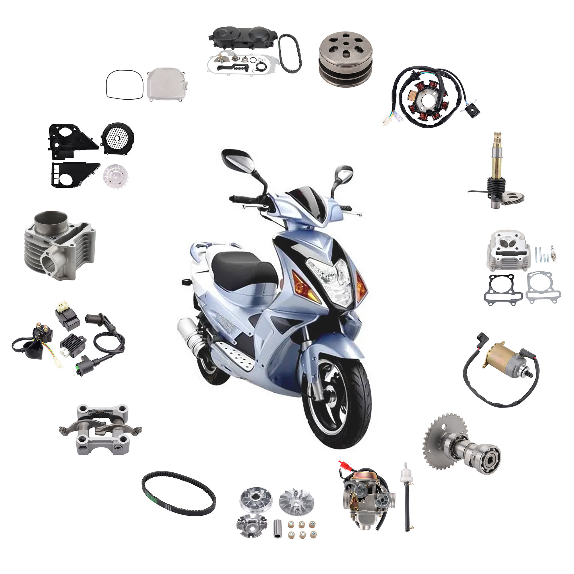 Motorcycle Parts Accesorios Para Moto 150 Scooter Accesorios De